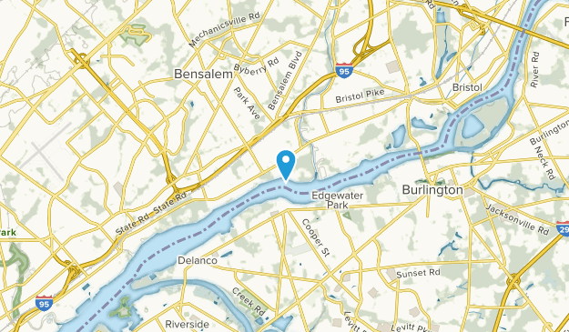 Bensalem, Pennsylvania Map