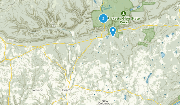 Benton, Pennsylvania Map