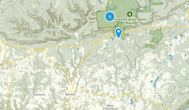 Benton, Pennsylvania Map