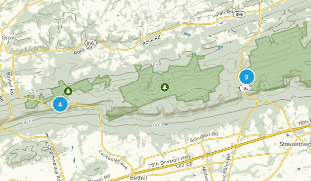 Bethel, Pennsylvania Map