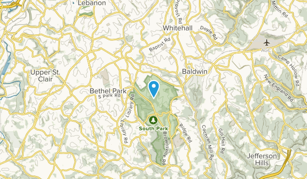 Bethel Park, Pennsylvania Map