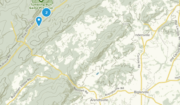 Biglerville, Pennsylvanie Map