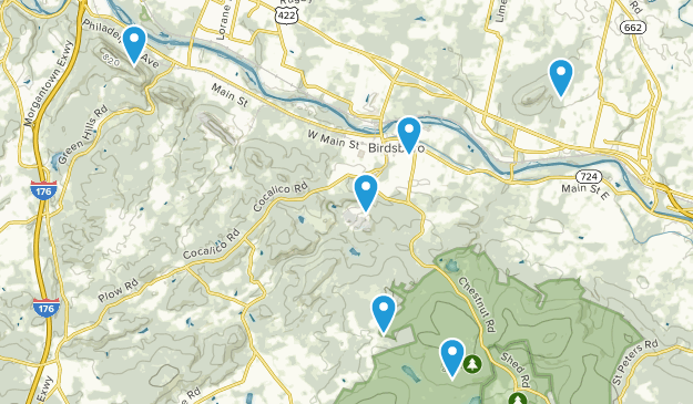 Birdsboro, Pennsylvania Map