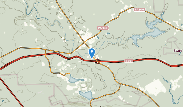 Blakeslee, Pennsylvania Map