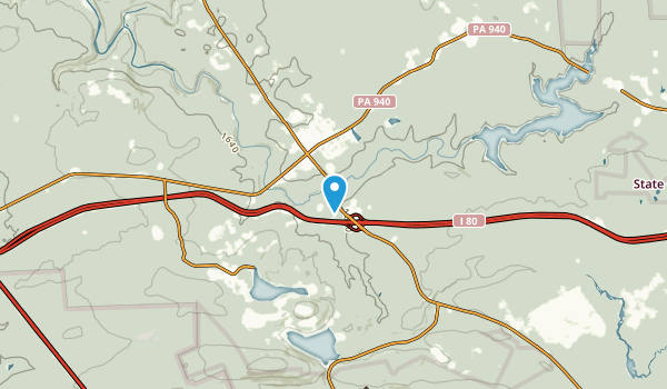 Blakeslee, Pennsylvania Map