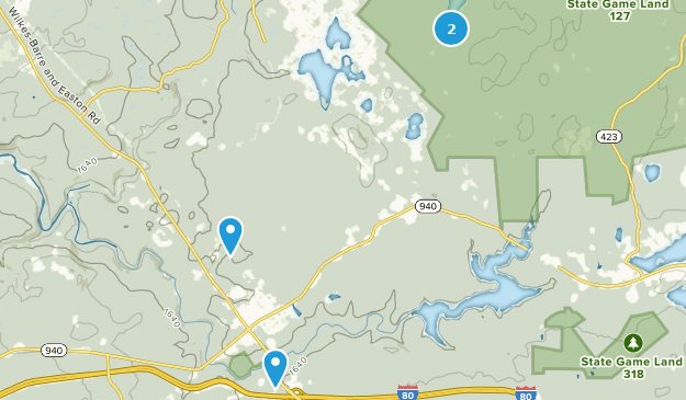 Blakeslee, Pennsylvania Map