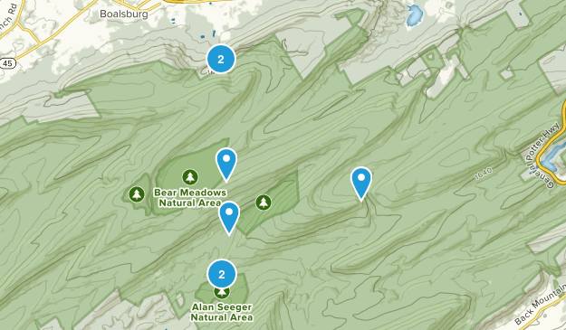 Boalsburg, Pennsylvania Map