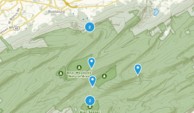 Boalsburg, Pennsylvania Map