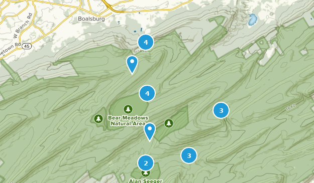 Boalsburg, Pennsylvanie Map