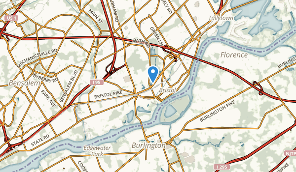 Bristol, Pennsylvania Map
