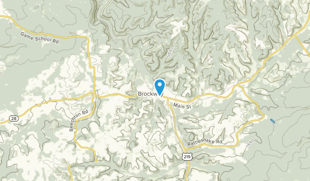 Brockway, Pennsylvania Map