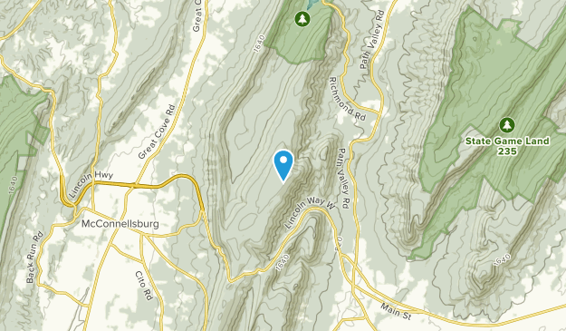 Buchanan Summit, Pennsylvania Map