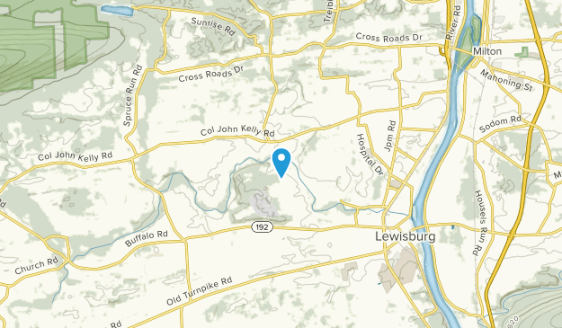 Buffalo, Pennsylvania Map