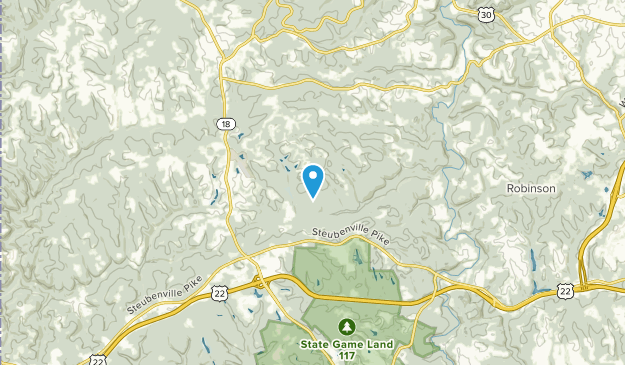 Burgettstown, Pennsylvania Map