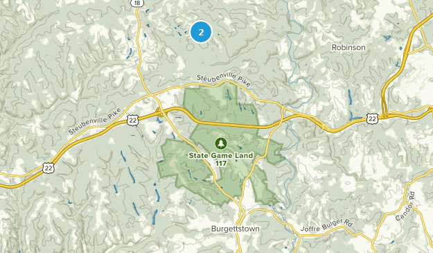 Burgettstown, Pennsylvania Map