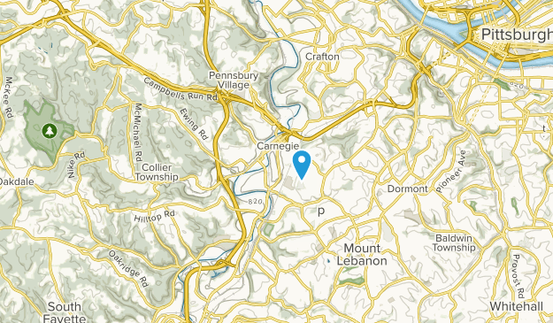 Carnegie, Pennsylvania Map