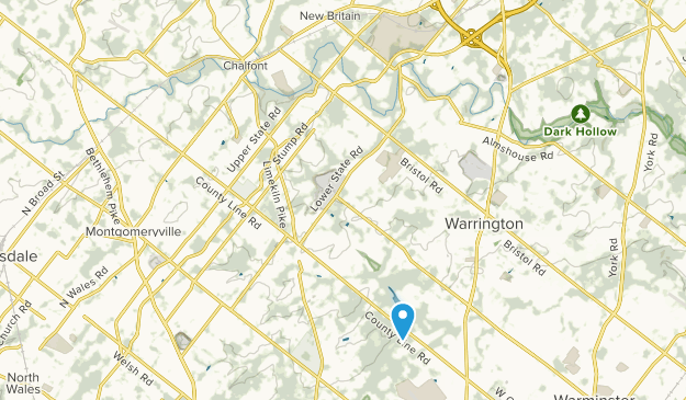 Chalfont, Pennsylvania Map