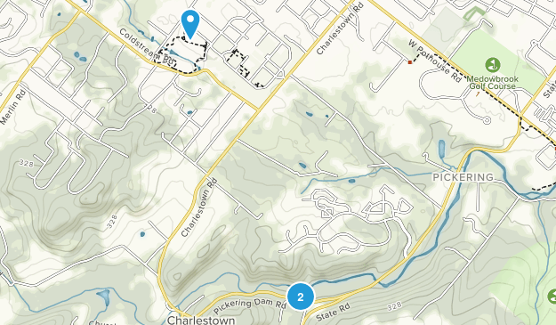 Charlestown, Pennsylvania Map