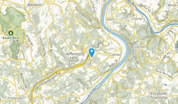 Clairton, Pennsylvania Map