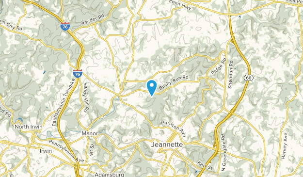 Claridge, Pennsylvania Map