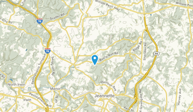 Claridge, Pennsylvania Map