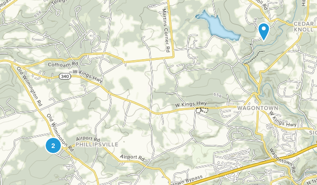 Coatesville, Pennsylvania Map
