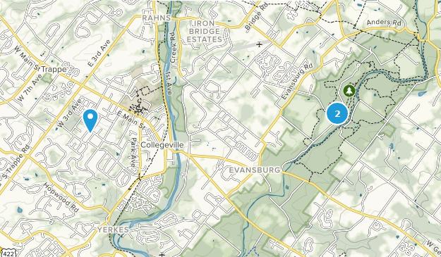 Collegeville, Pennsylvania Map