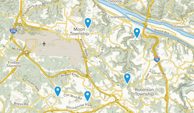 Coraopolis, Pennsylvania Map