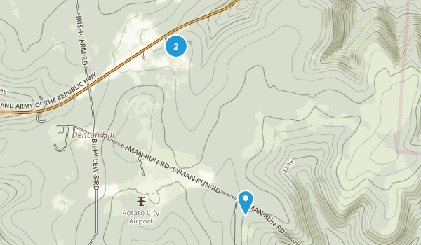 Coudersport, Pennsylvania Map