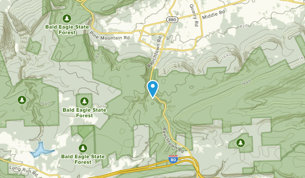 Crawford, Pennsylvania Map