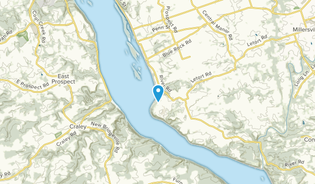 Creswell, Pennsylvania Map