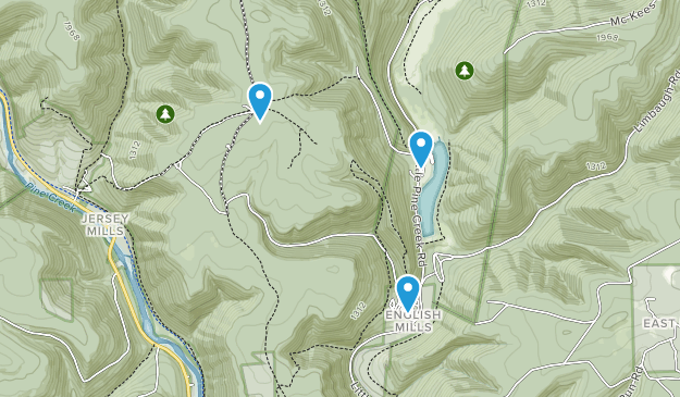 Cummings Twp, Pennsylvania Map