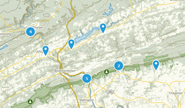 Danielsville, Pennsylvanie Map