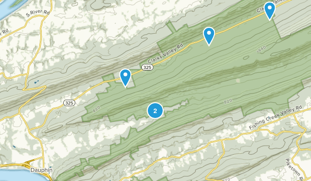 Dauphin, Pennsylvania Map
