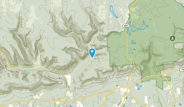 Davidson Twp, Pennsylvania Map