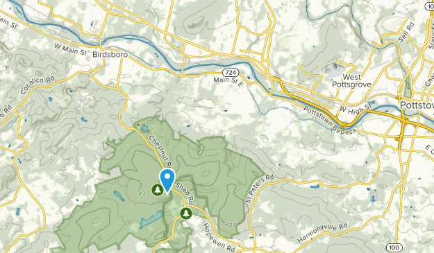 Douglassville, Pennsylvania Map