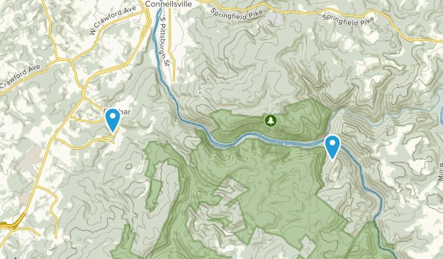 Dunbar, Pennsylvanie Map