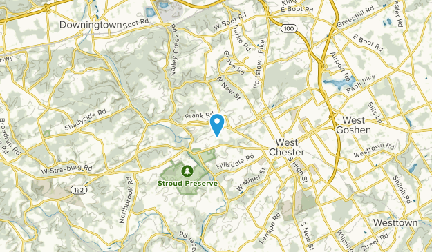 East Bradford, Pennsylvania Map