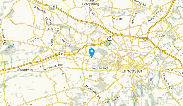 East Hempfield, Pennsylvania Map