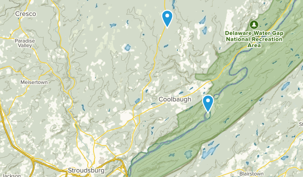 East Stroudsburg, Pennsylvania Map