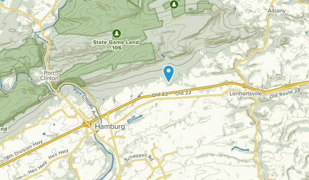Edenburg, Pennsylvania Map