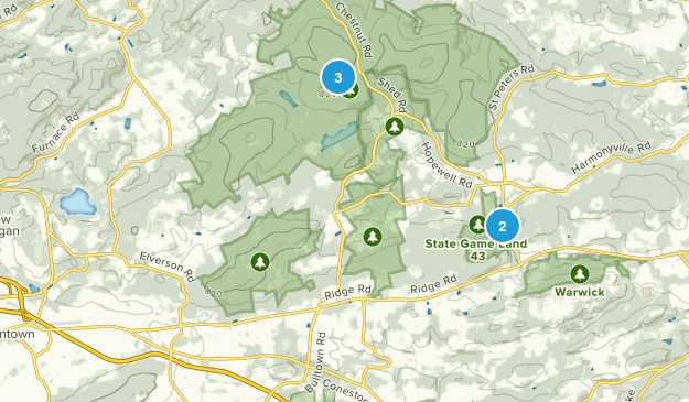 Elverson, Pennsylvania Map