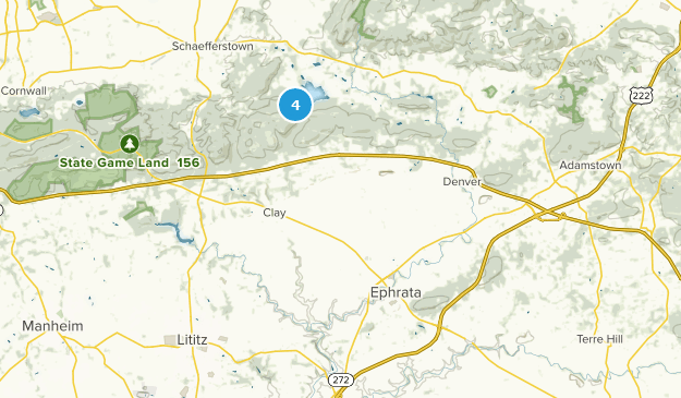 Ephrata, Pennsylvania Map