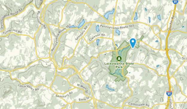 Factoryville, Pennsylvania Map