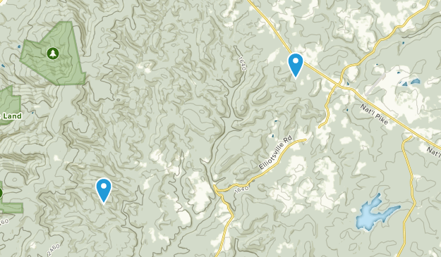 Farmington, Pennsylvanie Map
