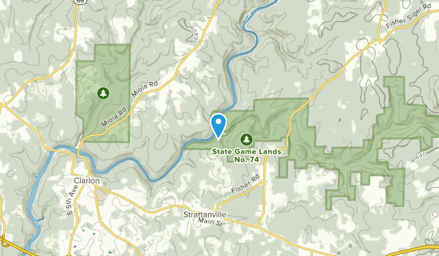 Fisher, Pennsylvania Map