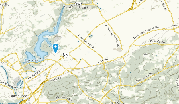 Fleetwood, Pennsylvanie Map
