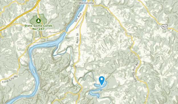 Ford City, Pennsylvanie Map