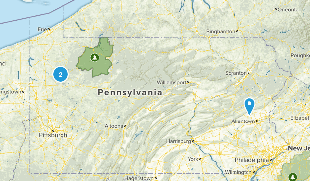 Franklin, Pennsylvania Map