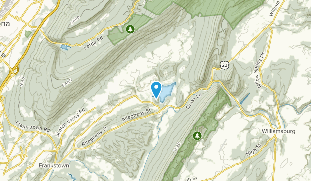 Frankstown Township, Pennsylvania Map